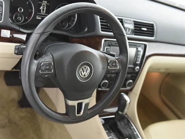 2013 VW Volkswagen Passat TDI SEL Premium Sedan 4D sedan White - for sale in Charleston, SC – photo 2