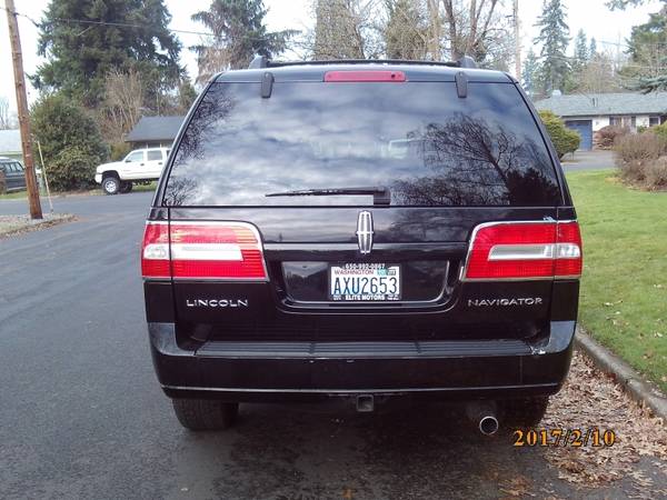 2007 Lincoln Navigator with 3.73 axle ratio - cars & trucks - by... for sale in Vancouver, OR – photo 5