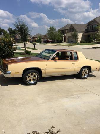 1979 Cutlass Supreme - cars & trucks - by owner - vehicle automotive... for sale in Denton, TX – photo 2