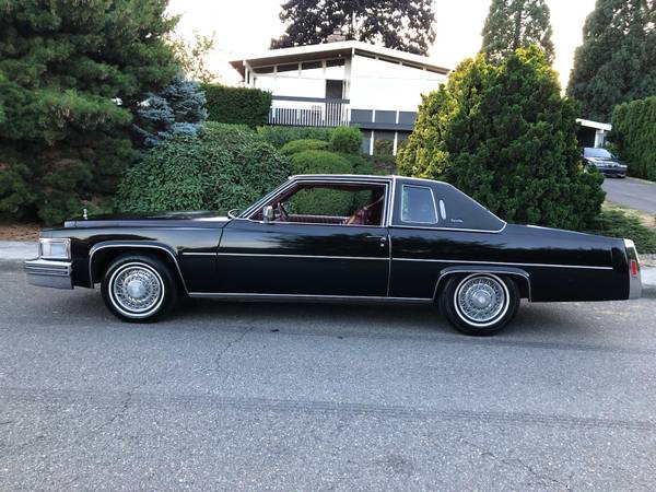 1979 Cadillac coupe DeVille black runs and drives for sale in Seattle, WA – photo 7