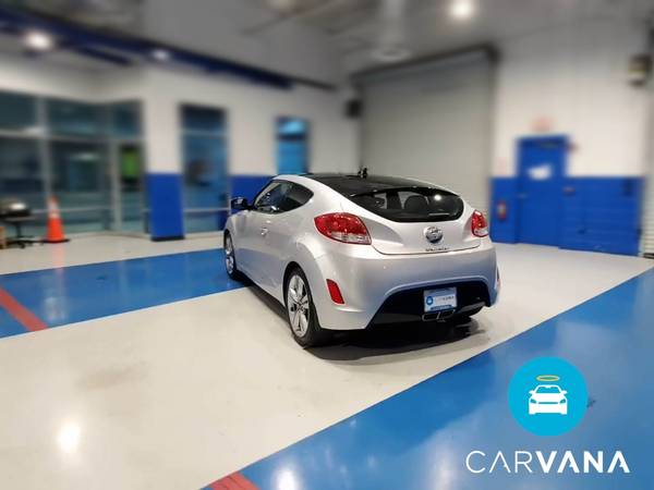 2017 Hyundai Veloster Value Edition Coupe 3D coupe Silver - FINANCE... for sale in Fort Myers, FL – photo 8
