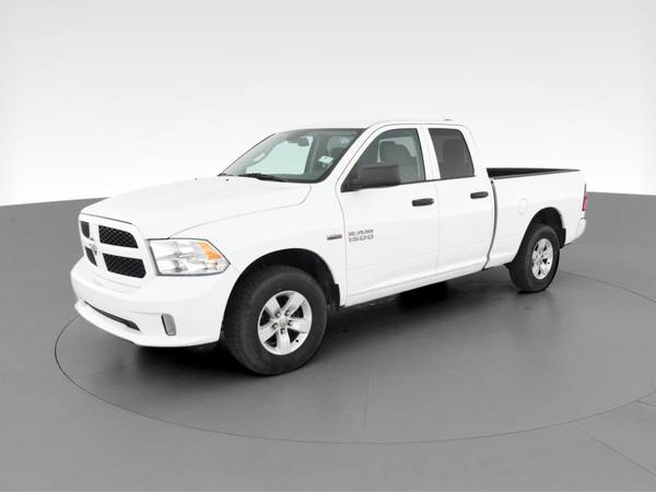 2017 Ram 1500 Quad Cab Express Pickup 4D 6 1/3 ft pickup White - -... for sale in Bronx, NY – photo 3