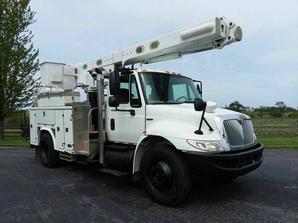 50' 2008 International 4300 Altec Bucket Truck Diesel Material... for sale in Gilberts, MO – photo 18
