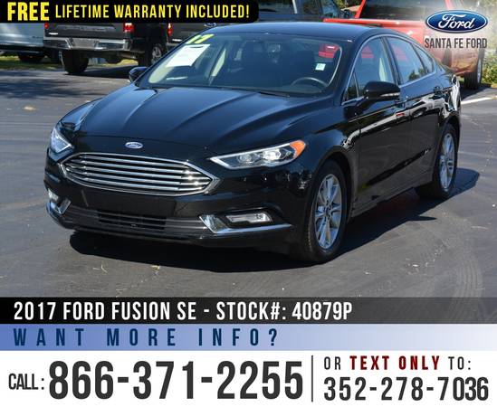 *** 2017 Ford Fusion SE *** Backup Camera - Ecoboost - Bluetooth -... for sale in Alachua, FL – photo 3