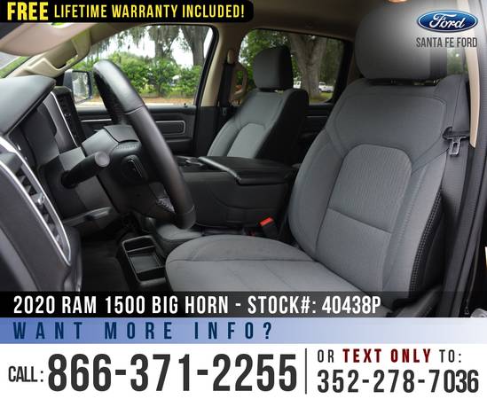 2020 Ram 1500 Big Horn 4WD *** Homelink, Camera, Cruise Control ***... for sale in Alachua, AL – photo 10
