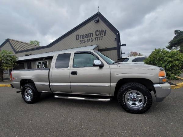 2001 GMC Sierra 1500 EXT Cab 4D 4x4 4WD SLT Truck Dream City - cars for sale in Portland, OR – photo 8