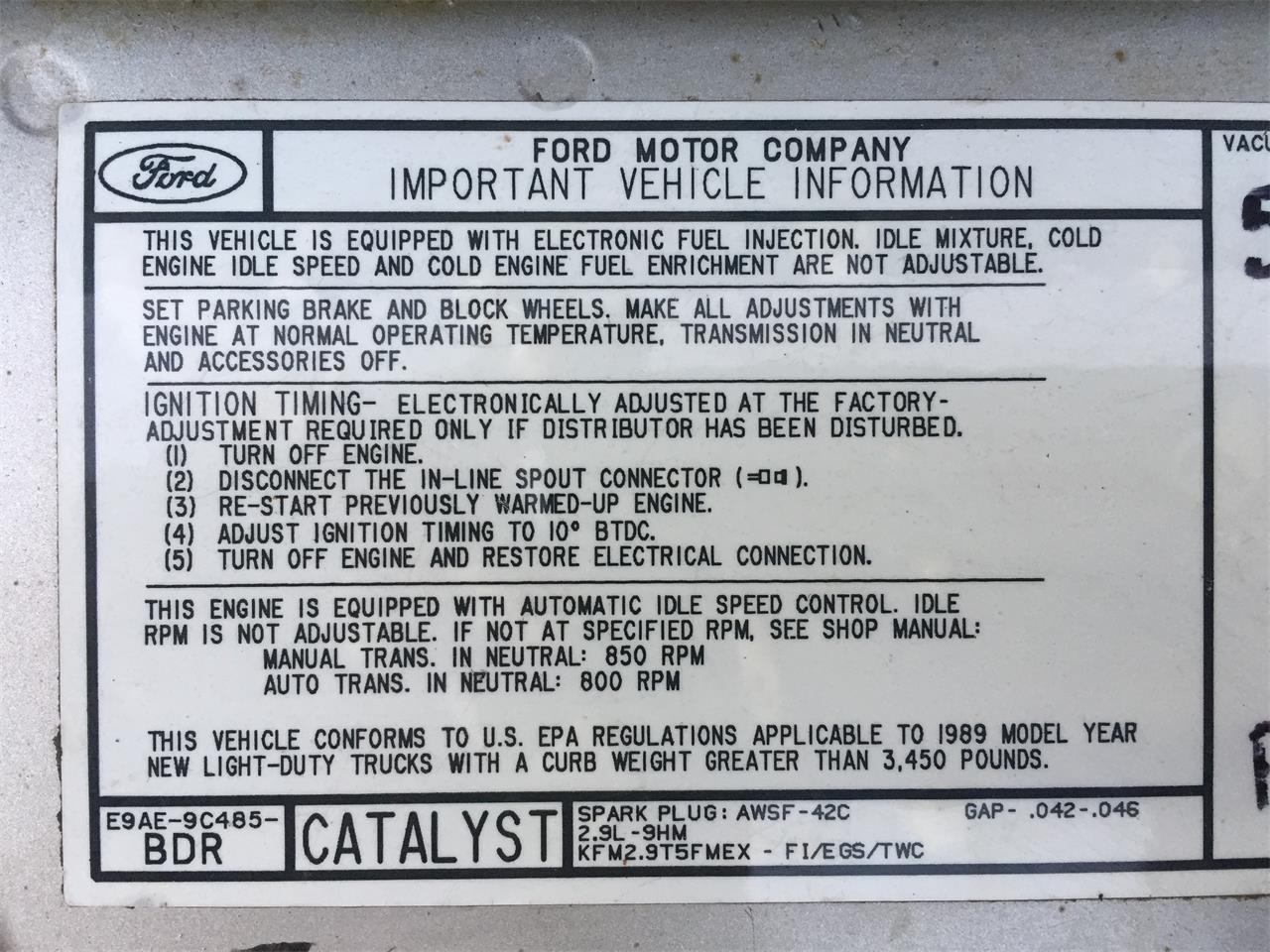 1989 Ford Bronco II for sale in Washington, NC – photo 36