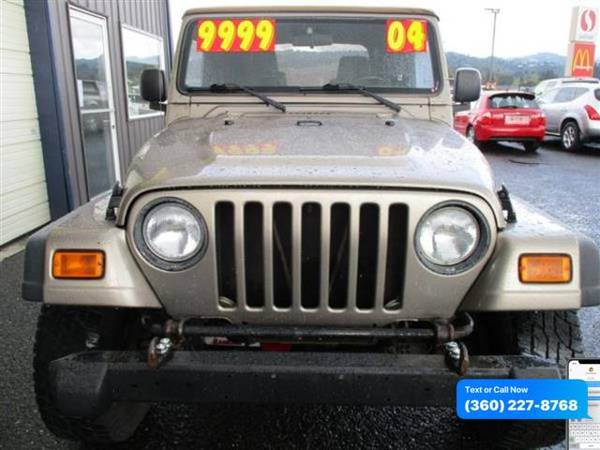 2004 Jeep Wrangler 5 SPEED MANUAL SOFT TOP for sale in Woodland, OR – photo 9