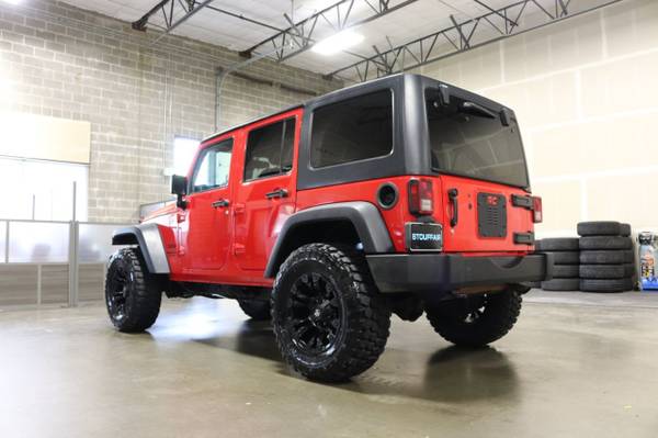 2015 Jeep Wrangler Unlimited Sport Red - - by for sale in Hillsboro, WA – photo 3