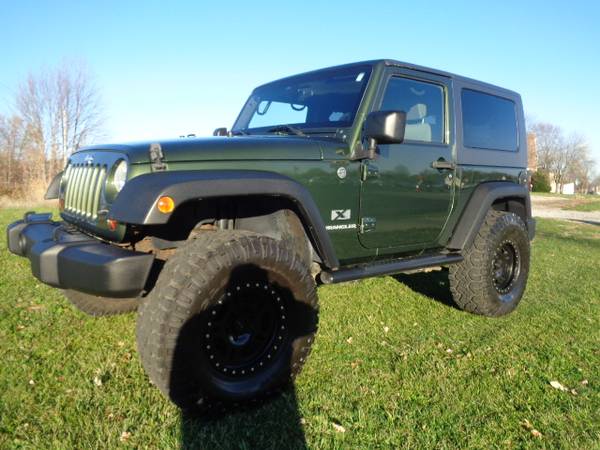 2009 JEEP WRANGLER X 4X4 6-SPEED HARD TOP *FINANCING* - cars &... for sale in Rushville, IN – photo 2