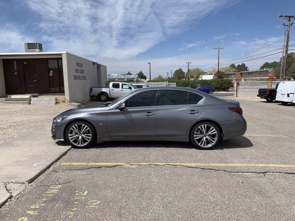 2018 INFINITI Q50 sedan Graphite Shadow - - by dealer for sale in Albuquerque, NM – photo 7