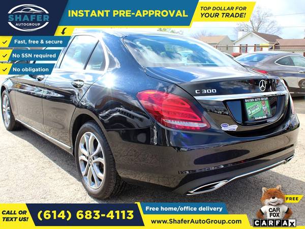$325/mo - 2017 Mercedes-Benz C-CLASS C300 4MATIC - Easy Financing! -... for sale in Columbus, OH – photo 5