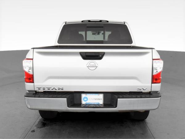 2017 Nissan Titan Crew Cab SV Pickup 4D 5 1/2 ft pickup Silver for sale in Columbia, SC – photo 9