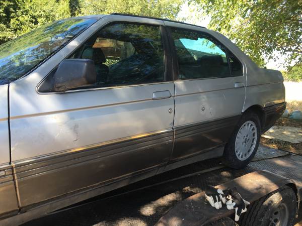 Alfa Romeo 164 Parts Car V6 - cars & trucks - by owner - vehicle... for sale in Red Bluff, CA – photo 2