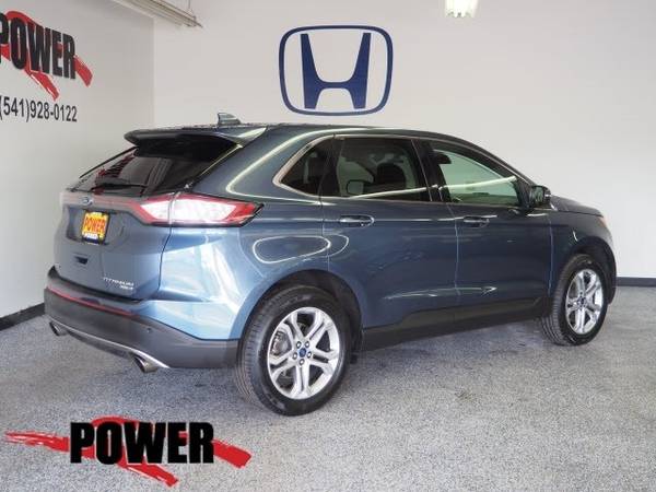 2018 Ford Edge AWD All Wheel Drive Titanium Titanium Crossover ɰ for sale in Albany, OR – photo 8