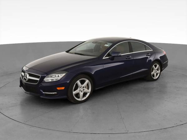 2014 Mercedes-Benz CLS-Class CLS 550 4MATIC Coupe 4D coupe Blue - -... for sale in Cambridge, MA – photo 3
