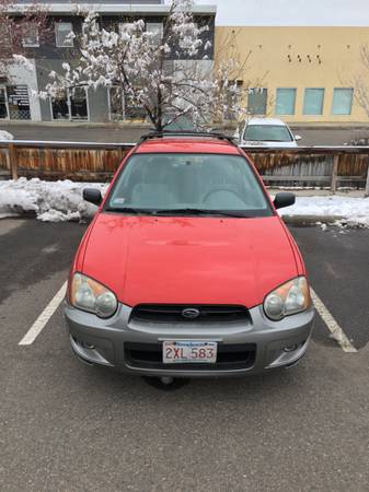 PRICE REDUCED - 2004 Subaru Impreza Outback Sport AWD-Red with for sale in Boulder, CO – photo 2