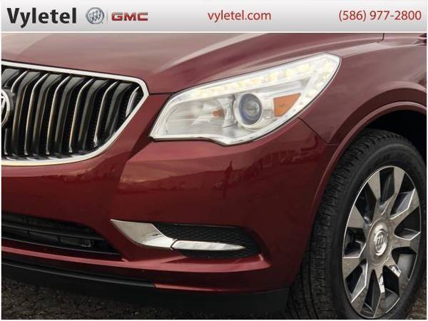2017 Buick Enclave SUV FWD 4dr Leather - Buick Crimson Red - cars &... for sale in Sterling Heights, MI – photo 6