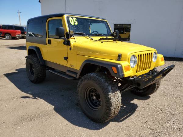 2005 Jeep Wrangler Unlimited LJ Lifted YELLOW! - - by for sale in Fort Collins, CO – photo 4