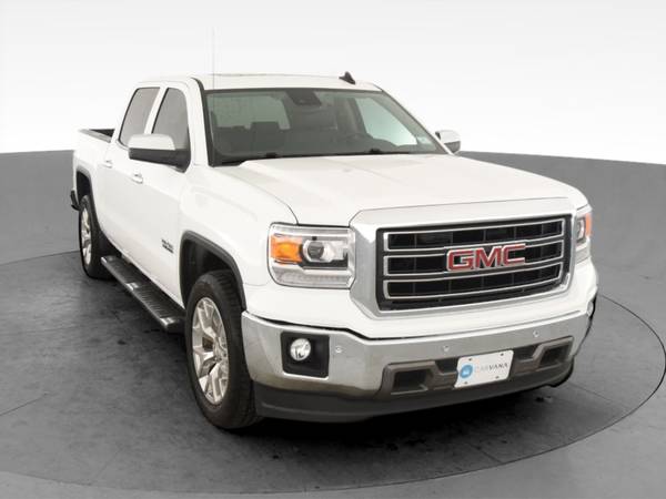 2015 GMC Sierra 1500 Crew Cab SLT Pickup 4D 5 3/4 ft pickup White for sale in Colorado Springs, CO – photo 16