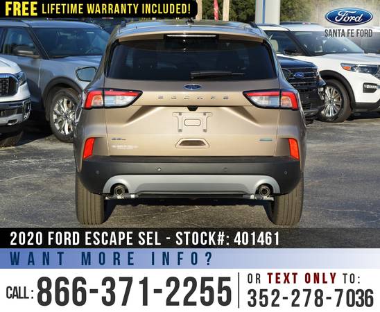 2020 FORD ESCAPE SEL SAVE Over 5, 000 off MSRP! - cars & for sale in Alachua, FL – photo 6
