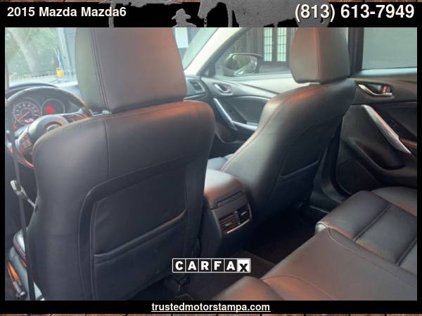 15 Mazda6 GT TECHNOLOGY PKG NAVI BLUETOOTH USB with Smart City Brake... for sale in TAMPA, FL – photo 21