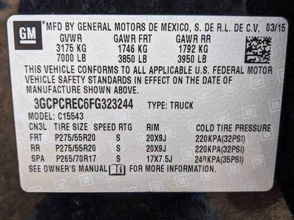 2015 Chevrolet Silverado 1500 LT SKU: FG323244 Pickup for sale in Waco, TX – photo 23