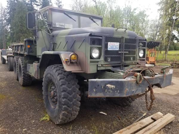 1986 Army truck M939 6X6 with winch and Cummins engine - cars & for sale in Vancouver, OR – photo 4