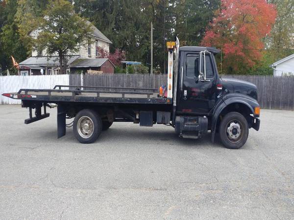 1995 International 1987 International Flat Bed Tow Trucks - cars &... for sale in Chicopee, MA – photo 17