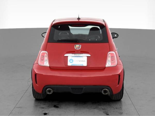 2015 FIAT 500 Abarth Hatchback 2D hatchback Red - FINANCE ONLINE -... for sale in Indianapolis, IN – photo 9