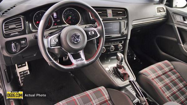 2017 VW Volkswagen Golf GTI hatchback BLACK - cars & trucks - by... for sale in Vallejo, CA – photo 4