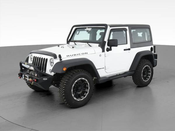 2014 Jeep Wrangler Rubicon Sport Utility 2D suv White - FINANCE... for sale in reading, PA – photo 3