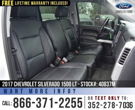 ‘17 Chevrolet Silverado 1500 LT *** Camera, SIRIUS, Touchscreen ***... for sale in Alachua, FL – photo 19