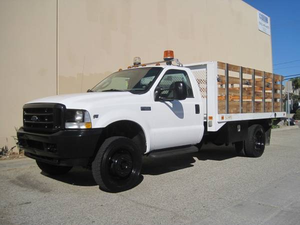 Ford F-450 F450 4X4 12′ Stake Bed Flatbed Stakebed Flat Bed F550 4WD for sale in Signal Hill, OR – photo 2