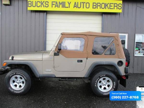 2004 Jeep Wrangler 5 SPEED MANUAL SOFT TOP for sale in Woodland, OR – photo 7