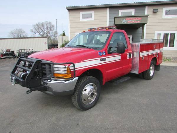 2000 Ford F-550 4x4 Reg Cab Fire Grass Truck for sale in Other, IL