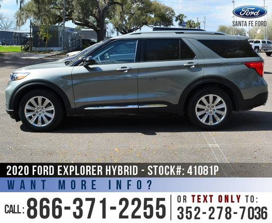 2020 FORD EXPLORER HYBRID LIMITED Bluetooth, Leather Seats for sale in Alachua, FL – photo 4