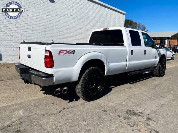Ford F250 4x4 Diesel Truck Crew Cab Powerstroke Pickup Trucks Long... for sale in Fayetteville, NC – photo 2