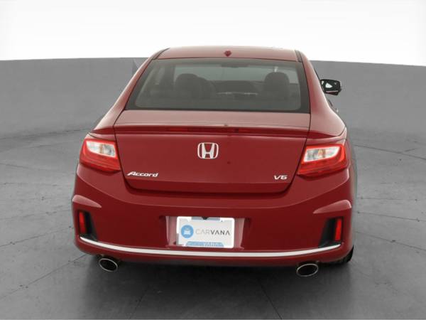 2015 Honda Accord EX-L Coupe 2D coupe Red - FINANCE ONLINE - cars &... for sale in Youngstown, OH – photo 9