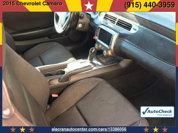 2015 Chevrolet Camaro 2dr Cpe LT w/1LT *Easy Financing* - cars &... for sale in El Paso, TX – photo 9