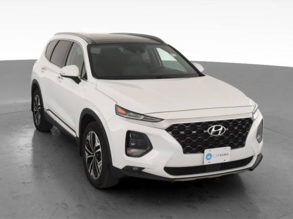 2019 Hyundai Santa Fe 2 0T Ultimate Sport Utility 4D suv White for sale in Pittsburgh, PA – photo 16