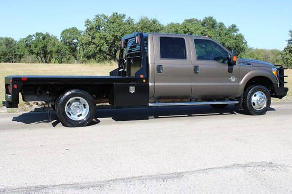 MUST SEE! 2015 FORD F350 DRW POWER STROKE! 4X4! CM FLATBED! LOW MILES! for sale in Temple, ND – photo 12
