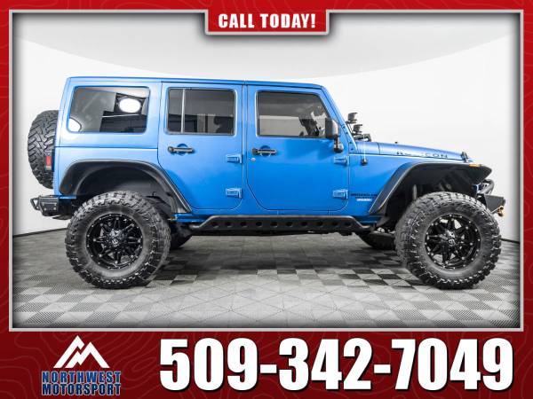 Lifted 2015 Jeep Wrangler Unlimited Rubicon 4x4 for sale in Spokane Valley, WA – photo 4