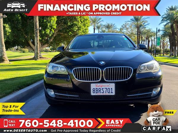 2011 BMW 535i $223/mo - cars & trucks - by dealer - vehicle... for sale in Palm Desert , CA – photo 5