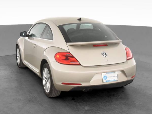 2013 VW Volkswagen Beetle TDI Hatchback 2D hatchback Beige - FINANCE... for sale in South Bend, IN – photo 8