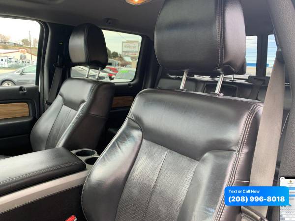 2011 Ford F-150 F150 F 150 Lariat 4x4 4dr SuperCrew Styleside 5 5 for sale in Garden City, ID – photo 12