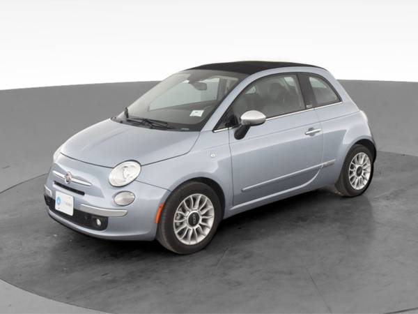 2013 FIAT 500 500c Lounge Cabrio Convertible 2D Convertible Blue - -... for sale in Austin, TX – photo 3