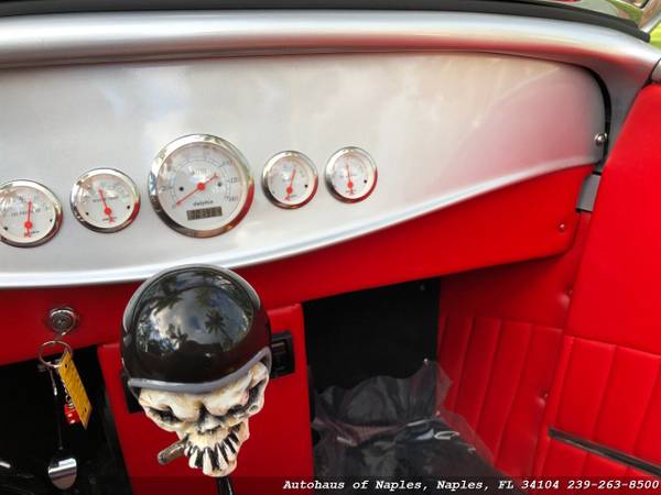 1932 Ford Roadster Hot Rod, less than 2,000 miles since build! Head tu for sale in Naples, FL – photo 19