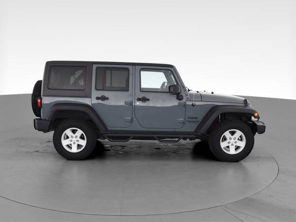 2015 Jeep Wrangler Unlimited Sport S SUV 4D suv Gray - FINANCE... for sale in New Haven, CT – photo 13