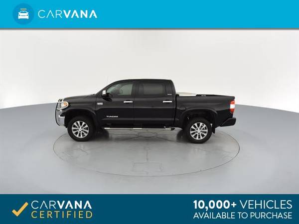 2017 Toyota Tundra CrewMax Limited Pickup 4D 5 1/2 ft pickup Black - for sale in Chicago, IL – photo 7
